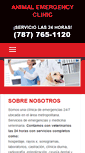 Mobile Screenshot of animalemergencyclinicpr.com